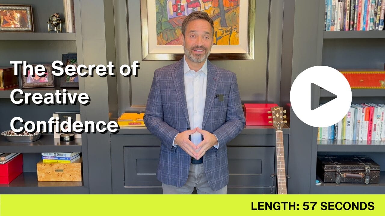 The Secret of Creative Confidence